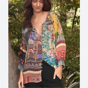 Johnny Was Calloway Ingrid Blouse